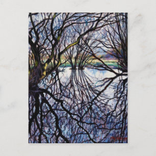 Pond Reflecties 2009 Briefkaart