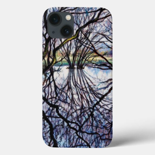 Pond Reflecties 2009 Case-Mate iPhone Case (Achterkant)