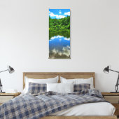 Pond Reflection Canvas Afdruk (Insitu (Slaapkamer))