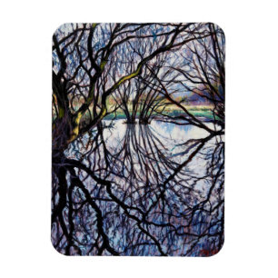 Pond Reflections 2009 Magneet