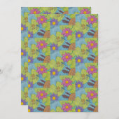 Pond Scene - Carte de voeux (Devant / Derrière)