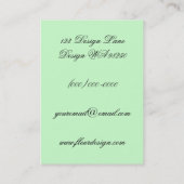  Pond Scene Visitekaartje (Achterkant)