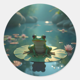 Pond Sentinel - Ronde Sticker