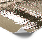 Pond Sepia-foto Poster (Hoek)