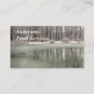 Pond Services Visitekaartje