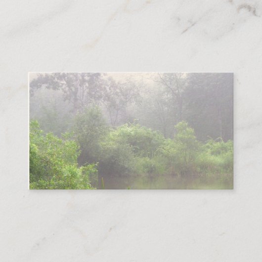 Pond Services Visitekaartje (Voorkant)