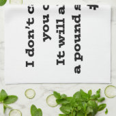 Pond Sign. Theedoek (Gevouwen)