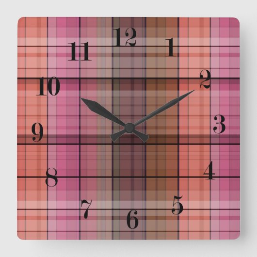 Pond Vierkante Klok (Voorkant)