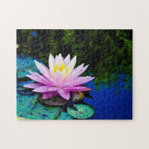 Pond Waterlily Speelgoed Jigzaag Puzzle Legpuzzel