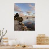 Pond Waterscape Sunset Photo Poster (Cuisine)