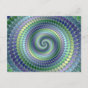 Pondering - Fractal Briefkaart