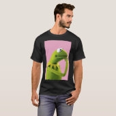 Pondering Kermit Classic T-Shirt (Voorkant volledig)