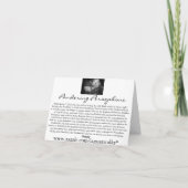 Pondering Persephone ; Carte pour notes (Dos)