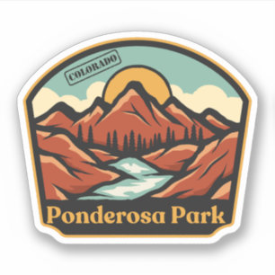 Ponderosa Park, Colorado Sticker
