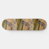 **"Pondside Feest: een otter en zijn vangst"** Skateboard (Horizontaal)
