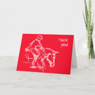 Poney de Merci ! Rouge de carte