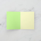 Poney peint - carte pour notes (Intérieur)