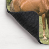 Poneys dans le tapis de souris d'amour (Coin)