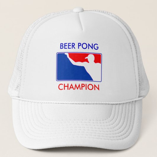 PONG, BEER PONG, CHAMPION TRUCKER PET (Voorkant)