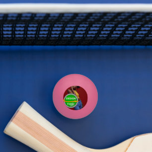 Pong COOL ! Balle De Ping 3 Étoiles Glow En Orange Somb