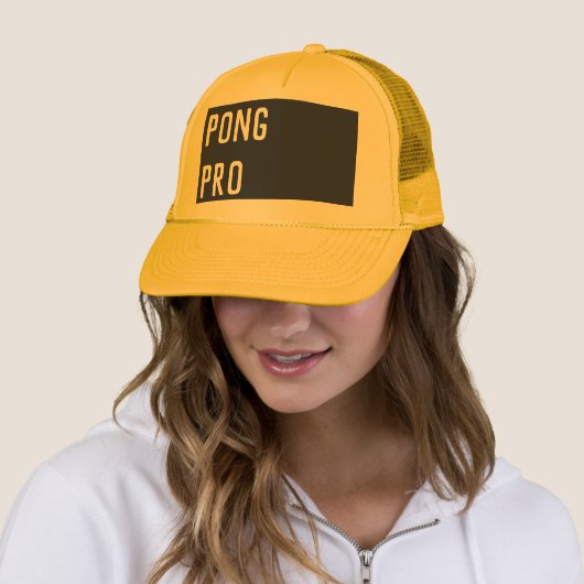 Pong Pro Trucker Hat Trucker Pet (In situ)