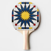 Pong Raquette de Ping Pong, impression complète au dos (Dos)