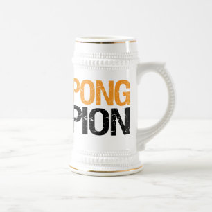 pongkampioen bier bierpul