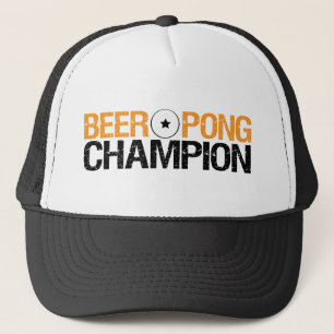 pongkampioen bier trucker pet