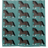 Ponies Douche rideau (Devant)