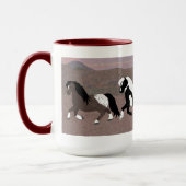 Ponies Mug (Gauche)