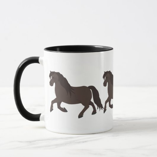 Ponies Mug (Gauche)