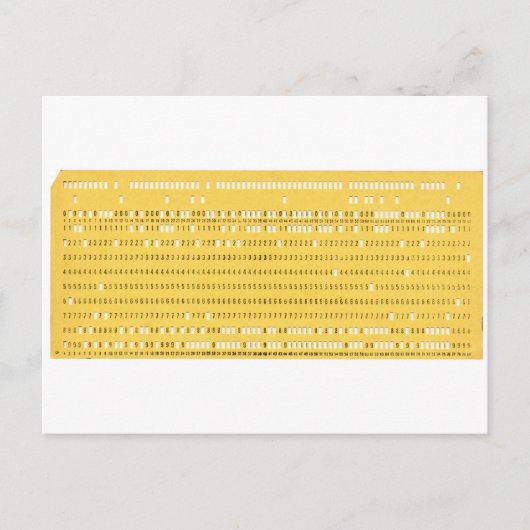  ponskaart voor computergegevensopslag briefkaart (Voorkant)