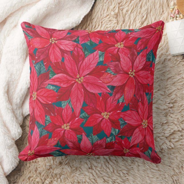 Ponssetias Winter Shelter Kussen (Deken)