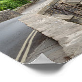 Pont à Castle Combe, affiche britannique (Coin)