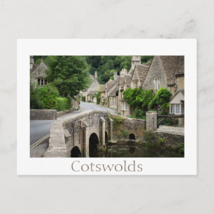 Pont à Castle Combe, carte postale