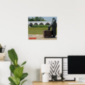 Pont à neuf trous, Hongrie Poster (Bureau à domicile)