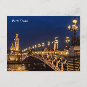 Pont Alexander III Briefkaart Parijs