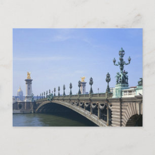 Pont Alexandre-III Bridge Briefkaart