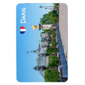 Pont Alexandre III en Grand Palais, Parijs, Frankr Magneet (Verticaal)