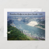 Pont arc-en-ciel du Canada Carte postale (Devant / Derrière)