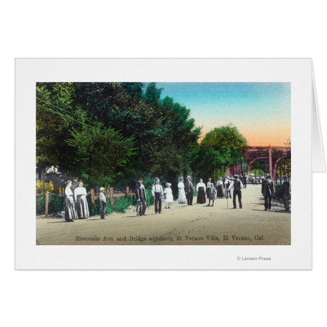 Pont attenant à la Villa El Verano (Devant horizontal)