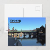 Pont au-dessus de la rivière Trent à Newark Carte (Devant / Derrière)