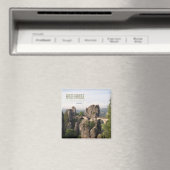 Pont Bastei en Saxe Suisse aimant texte (In Situ (Lave-vaisselle))