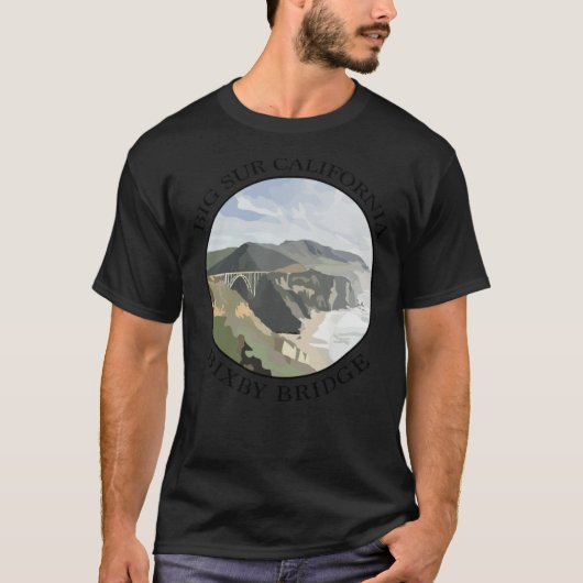 pont big sur bixby T-Shirt classique (Devant)