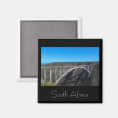 Pont Bloukrans Tsitsikamma Magnet Afrique du Sud (Recto/Verso)