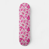 PONT BOHÉMIEN PINK PAISLEY SKATEBOARD (Recto)