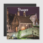 Pont Bonifacius à Bruges Magnet (Devant / Derrière)