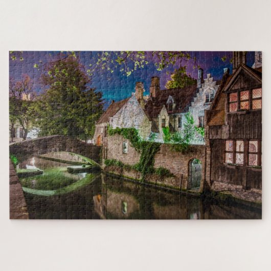 Pont Bonifacius à Bruges Puzzle (Horizontal)