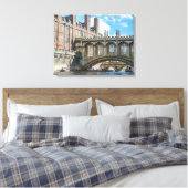 Pont Cambridge de vues impression de toile (Insitu(Chambre))