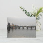 Pont Charles, carte Prague (Debout devant)